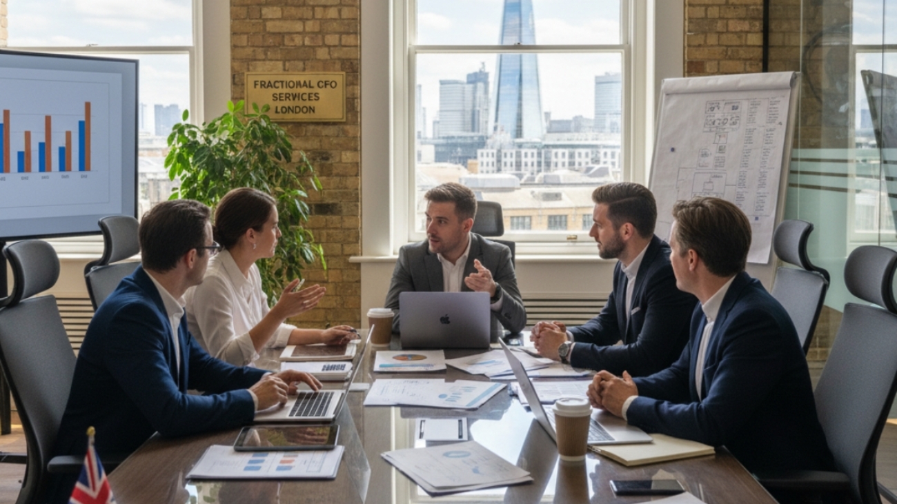 What industries use fractional CFOs?