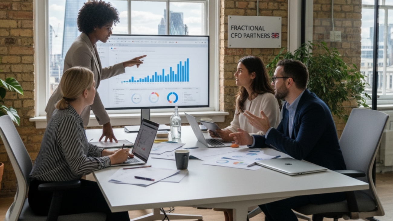 What industries use fractional CFOs?