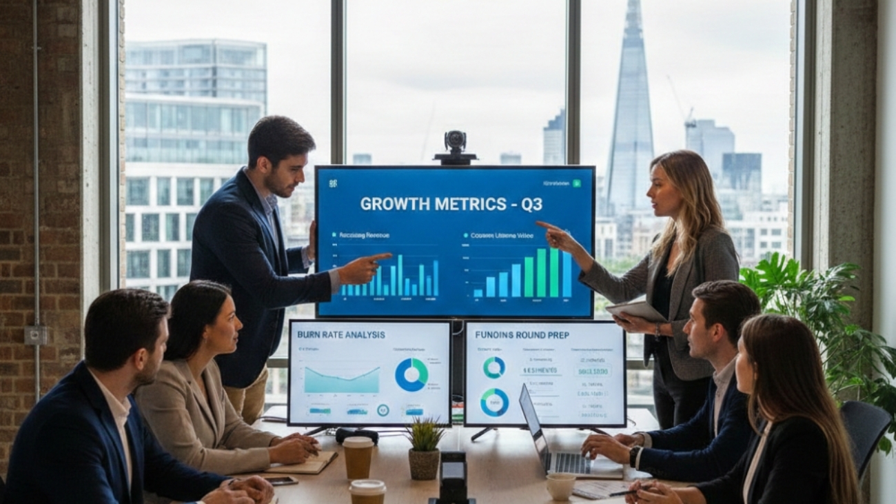 Best financial dashboards for SaaS startups