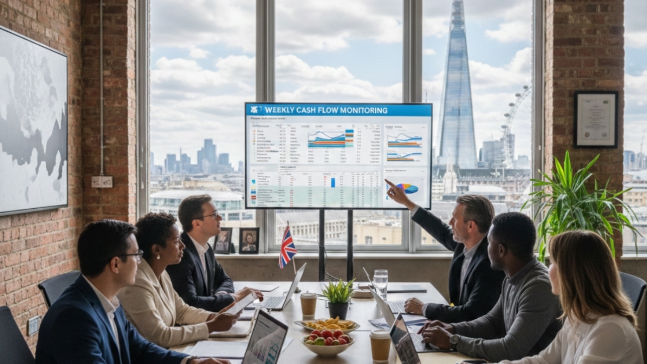 Weekly Cash Flow Monitoring: Best Practices As a fractional CFO