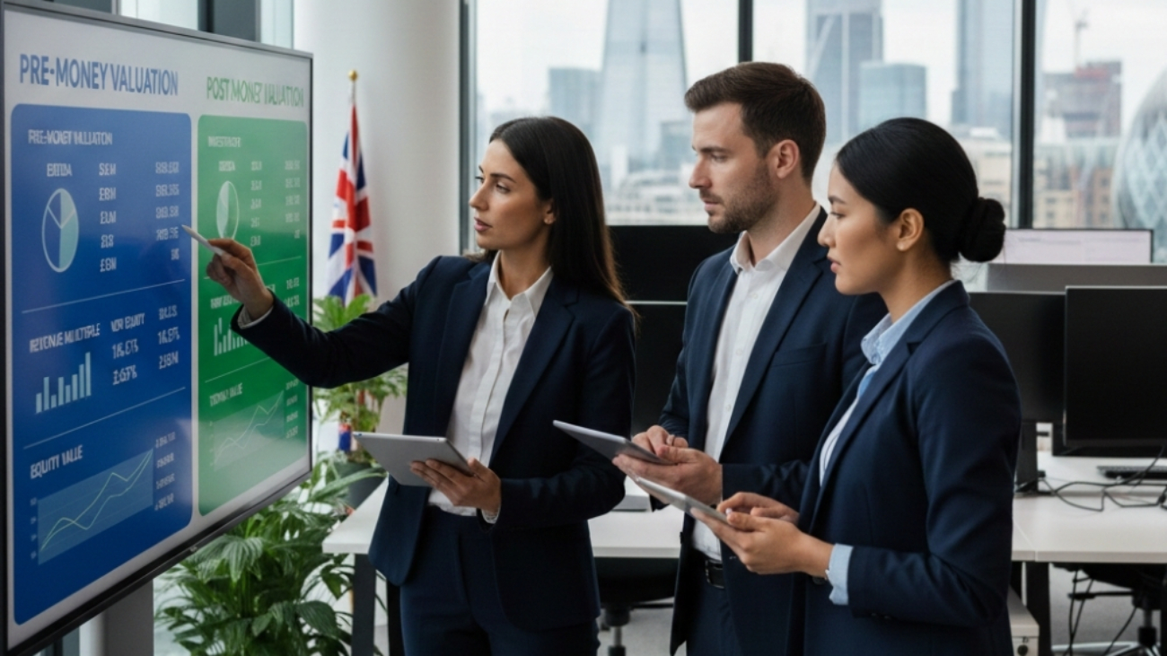 How to calculate pre-money and post-money valuation